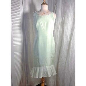 Dué Per Dué Vestè Dress Suit Size 8 Women’s Vintage Mint 2 Piece Dress Set